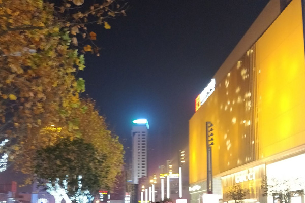 安徽商（shāng）之都新華店樓體亮（liàng）化工程