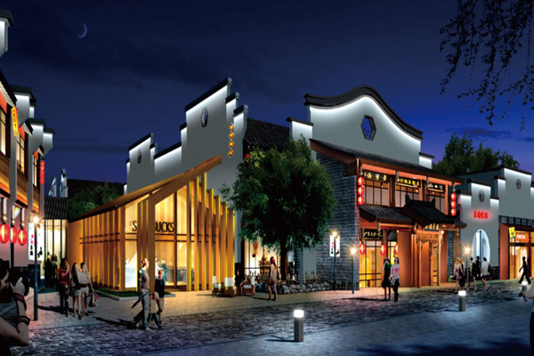 黃山市齊（qí）雲山集散中心亮化（huà）項目